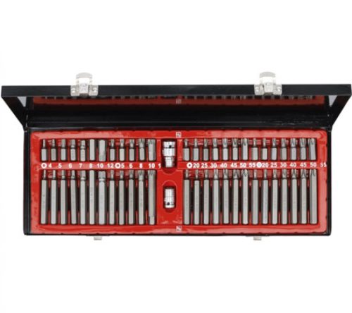 BGS DIY Set combinat biţi | 54 piese (BGS 6868)