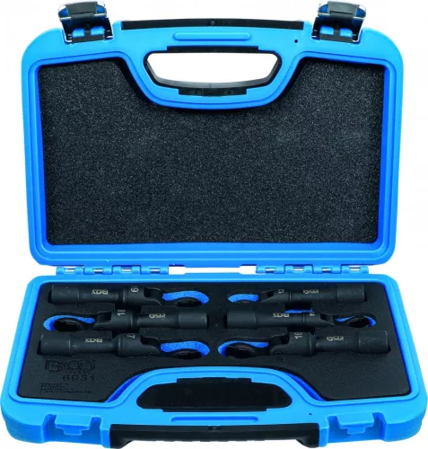 BGS technic Set chei cu dinte, 12,5 mm (1/2 "), flexibil, 10 piese (BGS 6931)