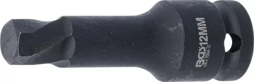 BGS technic Extractoare de şuruburi | Acţionare pătrat interior 12,5 mm (1/2") | pentru hexagon interioruri defecte 12 mm (BGS 7004-12)