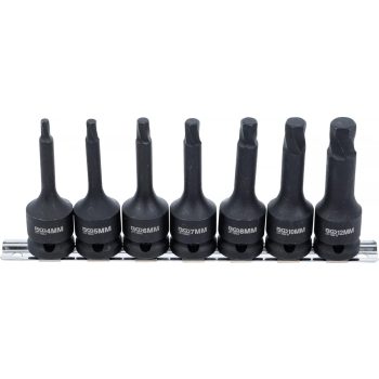   BGS technic Set extractoare șuruburi | 12,5 mm (1/2") | pentru hexagon interior defect 4 - 12 mm | 7 piese (BGS 7004)