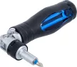 BGS technic Set biţi şurubelniţă articulată | cu mâner rotitor cu clichet, comutabil | 14 piese (BGS 70053)