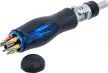 BGS technic Set biţi şurubelniţă articulată | cu mâner rotitor cu clichet, comutabil | 14 piese (BGS 70053)