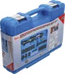 BGS technic Set şurubelniţe cu clichet pneumatice | 12,5 mm (1/2") | 102 Nm | 14 piese (BGS 70192)