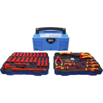   BGS technic Set cleşti VDE / şurubelniţe şi capete chei tubulare | BGS systainer® | 36 piese (BGS 70230)