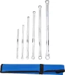 BGS technic Set chei inelare duble cu capete Profil E | extra lung | E6 x E7 - E22 x E24 | 6 piese (BGS 70331)