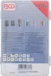 BGS technic Piuliţe olandeze & sortiment de şuruburi pentru îmbinări filetate ale conductelor de frână | 135 piese (BGS 70341)
