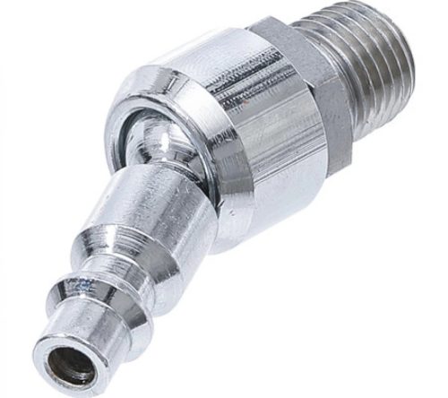 BGS technic Niplu tată filetat | 6,3 mm (1/4") filet exterior (BGS 7066)