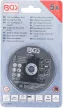 BGS technic Set discuri de tăiere | pentru oţel superior | Ø 75 x 1,0 x 10 mm | 5 piese (BGS 70998)