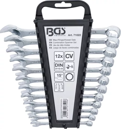 BGS technic Set chei combinate | 8 - 19 mm | 12 piese (BGS 71022)