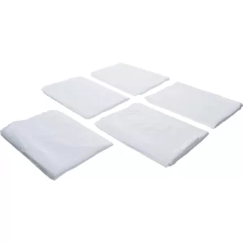   BGS DIY Set folii de acoperire | HDPE | transparent | 4 x 5 m | 20 m² | 5 piese (BGS 71031)