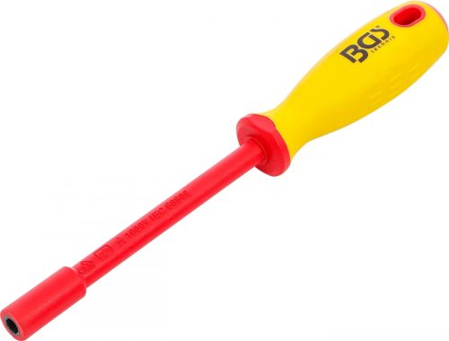 BGS technic Şurubelniţă cu cap cheie tubulară VDE | hexagon | 6 mm | lungimea lamei 125 mm (BGS 71086)