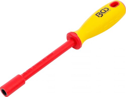 BGS technic Şurubelniţă cu cap cheie tubulară VDE | hexagon | 7 mm | lungimea lamei 125 mm (BGS 71087)
