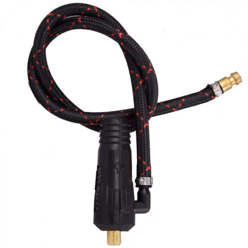 IWELD TIG Mufă conector pistol cu ​​furtun de gaz 35-50mm2-0.6m răcit cu apă (711P001220)