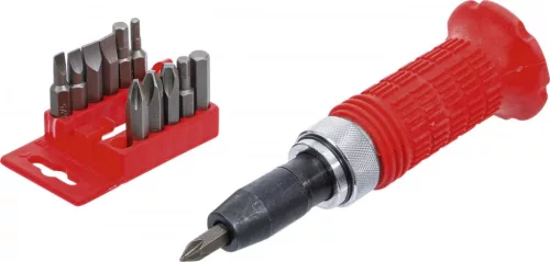 BGS DIY Set şurubelniţă cu impact manuală - incl. biţi | Antrenat prin Inbus 12,5 mm (1/2") (BGS 712)