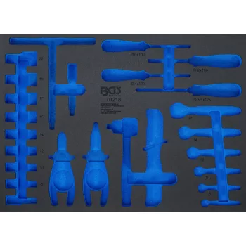   BGS technic Suport organizator pentru cărucior 3/3 | gol | pentru BGS 70218 (BGS 7130-1)