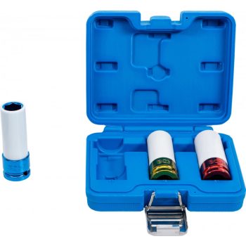   BGS technic Set tubulare de impact cu protectie pentru jante din aliaj, 17-19-21 mm, antrenare 12.5mm(1/2") (BGS 7200)