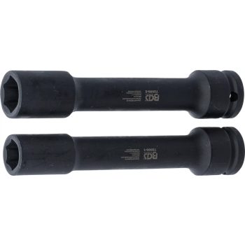   BGS technic Set capete chei tubulare speciale | pentru piuliţa flanşei diferenţialului | pentru Volvo | 15 - 18 mm (BGS 72000)