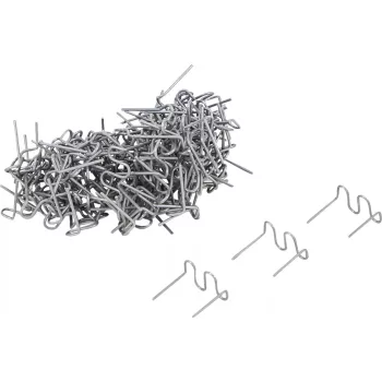   BGS technic Set cleme reparaţie | formă ondulată | 0,8 mm | 100 piese (BGS 73353)