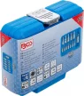 BGS technic Set biţi | 6,3 mm (1/4") / 10 mm (3/8") / 12,5 mm (1/2") | hexagon interior 2 - 14 mm | 13 piese (BGS 74257)