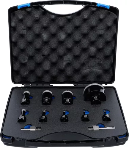 BGS technic Set coroane găurire diamantate | 5 - 68 mm | 11 piese (BGS 74276)