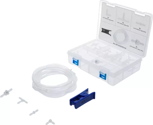 BGS technic Set reparaţie furtun apă spălare parbriz | 19 piese (BGS 74294)