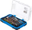 BGS technic Set biţi Color | cu clichet biţi | Antrenare hexagon exterior 6,3 mm (1/4") | 43 piese (BGS 74299)