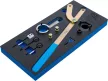 BGS technic Suport organizator pentru cărucior 1/3: Set dispozitive reglare motor | pentru VAG 2.0 TDI Common Rail (BGS 74309)