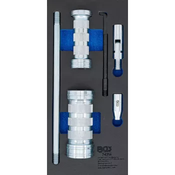   BGS technic Suport organizator pentru cărucior 1/3: Set extractoare injectoare | pentru autocamioane (BGS 74314)