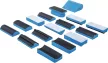 BGS technic Set blocuri de şlefuire cu scai | 16 piese (BGS 74365)
