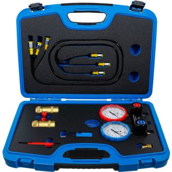   BGS technic Armătură cu manometre pentru verificarea instalaţiei de climatizare | pentru agent frigorific R744 (BGS 74435)