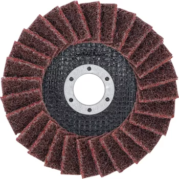   BGS technic Disc şlefuire evantai | Pâslă | Ø 125 mm | Granulaţie 120 (BGS 74474)