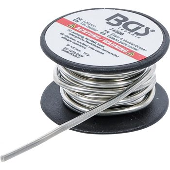  BGS technic Cositor de lipit | pe rolă | fără plumb | Ø 1,5 mm | 10 g (BGS 74508)