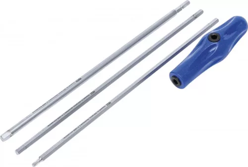 BGS technic Set surubelnite torx si imbus,4 piese, pentru reglaj faruri (BGS 7840)