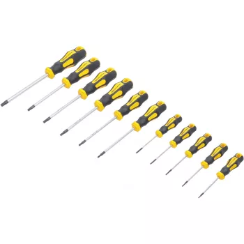   BGS DIY Set şurubelniţe | Profil T (pentru Torx) T6 - T40 | 11 piese (BGS 7844)