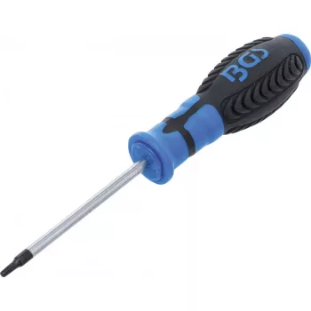  BGS technic Şurubelniţă | Profil T (pentru Torx) cu gaură siguranta T15 | Lungime lamă 80 mm (BGS 7849-T15)