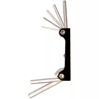   BGS DIY Set chei tip L | hexagon interior 2,5 - 10 mm | 7 piese (BGS 787)