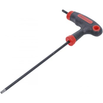   BGS DIY Şurubelniţă cu mâner T şi lamă laterală | Profil T (pentru Torx) cu/fără alezaj T25 (BGS 7880-T25)