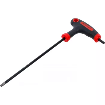   BGS DIY Şurubelniţă cu mâner T şi lamă laterală | Profil T (pentru Torx) cu/fără alezaj T27 (BGS 7880-T27)