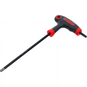   BGS DIY Şurubelniţă cu mâner T şi lamă laterală | Profil T (pentru Torx) cu/fără alezaj T30 (BGS 7880-T30)