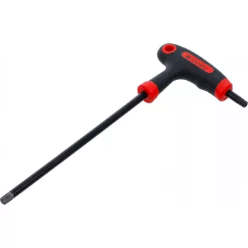   BGS DIY Şurubelniţă cu mâner T şi lamă laterală | Profil T (pentru Torx) cu/fără alezaj T45 (BGS 7880-T45)