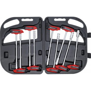   BGS DIY Set chei tubulare cu mâner T | 6 - 14 mm | 9 piese (BGS 7881)
