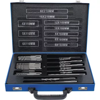   BGS technic Set burghie percutoare | tijă SDS, Vârfuri din carburi metalice | 4 - 12 mm | 56 piese (BGS 7894)