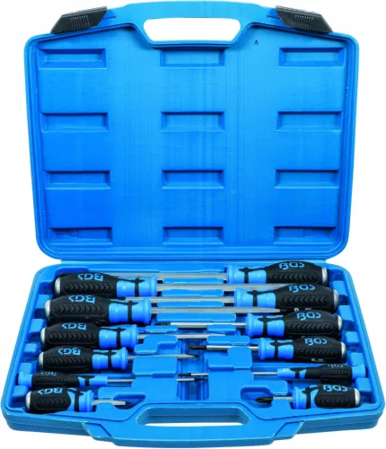 BGS technic Set șurubelnițe, cu 6,3 mm (1/4 ") pătrat interior, 12 buc. (BGS 7896)