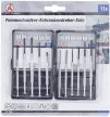 BGS DIY Set şurubelniţe mecanică fină | 11 piese (BGS 7969)