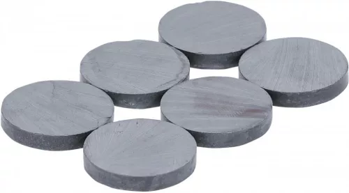 BGS DIY Set magneţi | Ceramică | Ø 25 mm | 6 piese (BGS 79905)