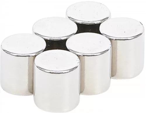BGS DIY Set magneţi | extra puternici | Ø 9,5 mm | 6 piese (BGS 79919)