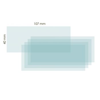   IWELD NORED OCHI plexiglass protectoare pentru interior Blackbase 40X107mm (80000S998CF)