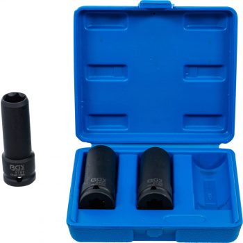   BGS technic Set capete chei tubulare speciale de impact | 12,5 mm (1/2") | 17 / 19 / 21 mm | 3 piese (BGS 80003)