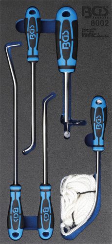 BGS technic Set dispozitive parbriz | 5 piese : Suport organizator pentru cărucior 1/3 (BGS 8002)