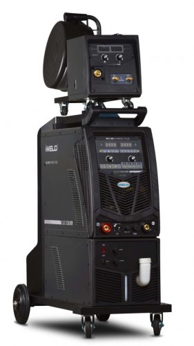 IWELD MIG 380 sinergică sudare invertor PULSE, separată de proiectare (800MIG380DPT)